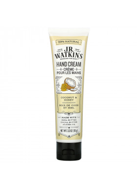 J R Watkins, Hand Cream, Coconut & Honey, 3.3 oz (95 g)