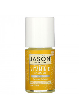 Jason Natural, Extra Strength, Vitamin E Skin Oil, 32,000 I.U., 1 fl oz (30 ml)