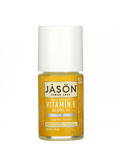 Jason Natural, Extra Strength, Vitamin E Skin Oil, 32,000 I.U., 1 fl oz (30 ml)