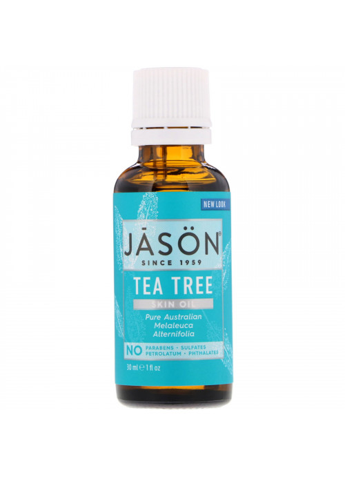 Jason Natural, Skin Oil, Tea Tree, 1 fl oz (30 ml)