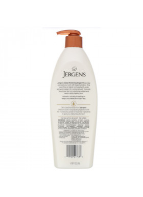 Jergens, Deep Restoring Argan Moisturizer, Oil-Infused, 16.8 fl oz (496 ml)