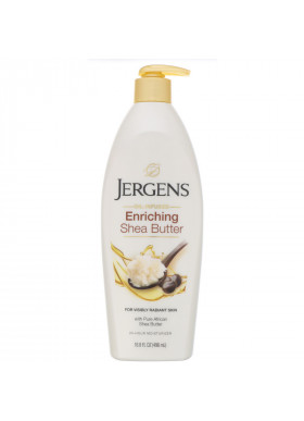 Jergens, Enriching Shea Butter Moisturizer, Oil-Infused, 16.8 fl oz (496 ml)