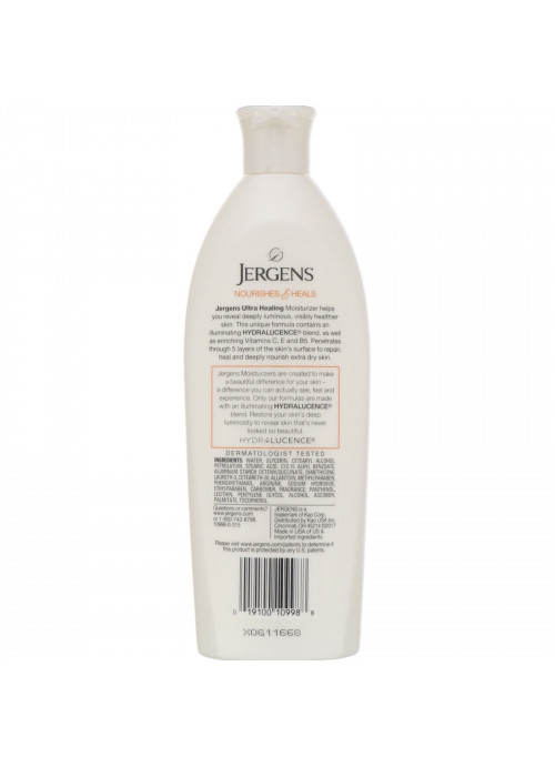 Jergens, Ultra Healing, Extra Dry Skin Moisturizer, 10 fl oz (295 ml)