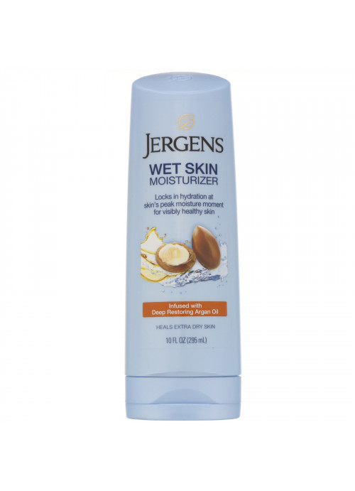 Jergens, Wet Skin Moisturizer, Argan Oil, 10 fl oz (295 ml)