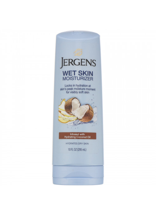 Jergens, Wet Skin Moisturizer, Coconut Oil, 10 fl oz (295 ml)