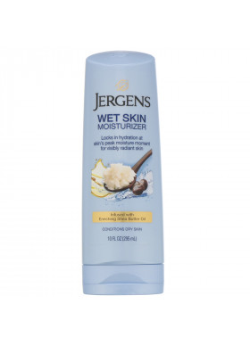 Jergens, Wet Skin Moisturizer, Shea Butter Oil, 10 fl oz (295 ml)