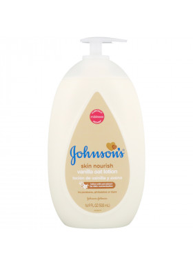 Johnson & Johnson, Skin Nourish, Vanilla Oat Lotion, 16.9 fl oz (500 ml)