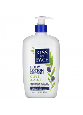 Kiss My Face, Body Lotion, Olive & Aloe, 16 fl oz (473 ml)
