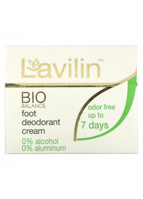 Lavilin, Bio Balance, Foot Deodorant Cream for Men and Women, 12.5 g