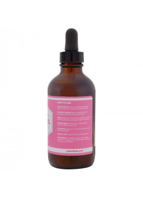 Leven Rose, 100% Pure & Organic Emu Oil, 4 fl oz (118 ml)