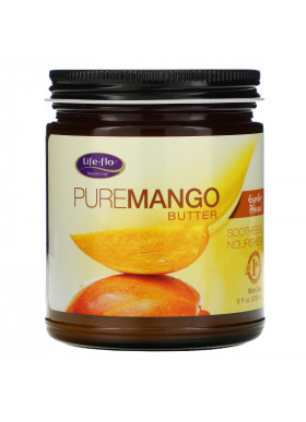 Life-flo, PureMango Butter, Expeller Pressed, 9 fl oz (266 ml)