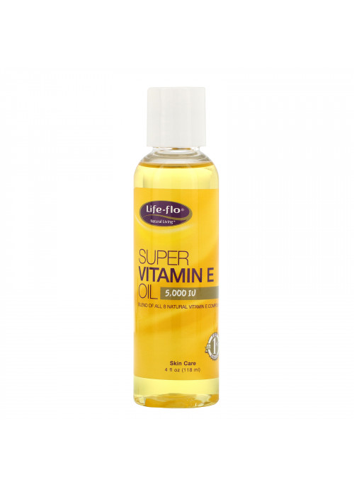 Life-flo, Super Vitamin E Oil, 5,000 IU, 4 fl oz (118 ml)