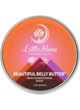 Little Moon Essentials, Beautiful Belly Butter, Skin Conditioning Salve, 3 oz (85.05 g)