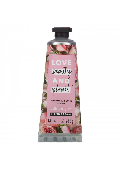Love Beauty and Planet, Delicious Glow Hand Cream, Murumuru Butter & Rose, 1 oz (28.3 g)  (Discontinued Item)