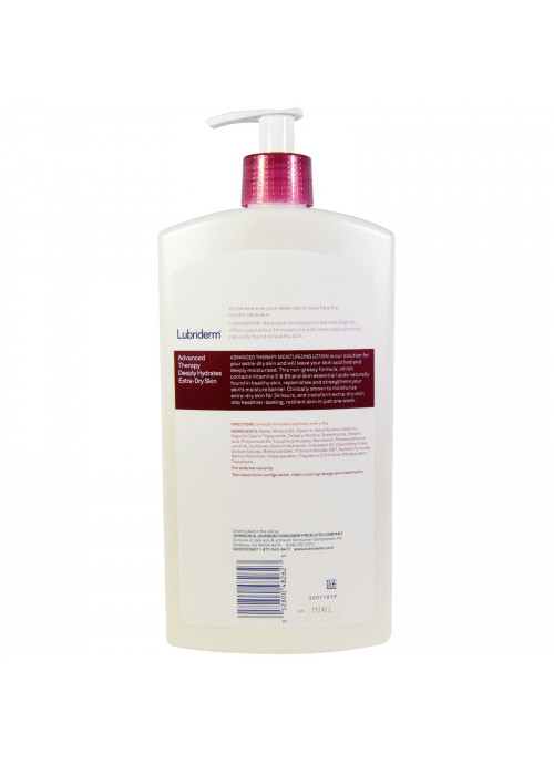 Lubriderm, Advanced Therapy Lotion, Deeply-Hydrates Extra-Dry Skin, 24 fl oz. (709 ml)