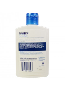 Lubriderm, Daily Moisture Lotion, Normal to Dry Skin, Fragrance Free, 6 fl oz (177 ml)