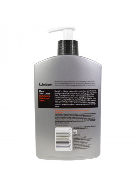 Lubriderm, Men's 3-In-1 Lotion, Body, Face & Post-Shave Lotion, 16 fl oz (473 ml)