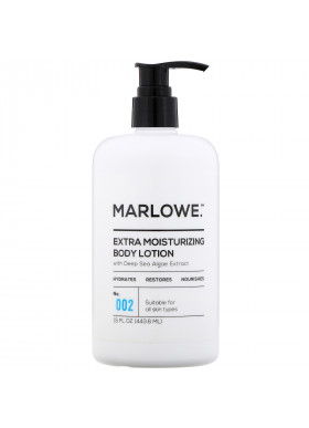 Marlowe, Extra Moisturizing Body Lotion, No. 002, 15 fl oz (443.6 ml)