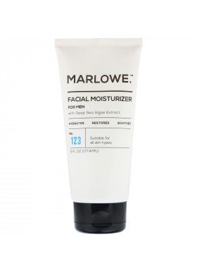Marlowe, Men's Facial Moisturizer, No. 123, 6 fl oz (177.4 ml)