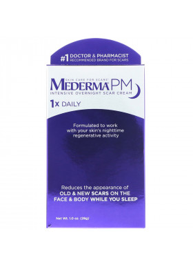 Mederma, PM, Intensive Overnight Scar Cream, 1.0 oz (28 g)