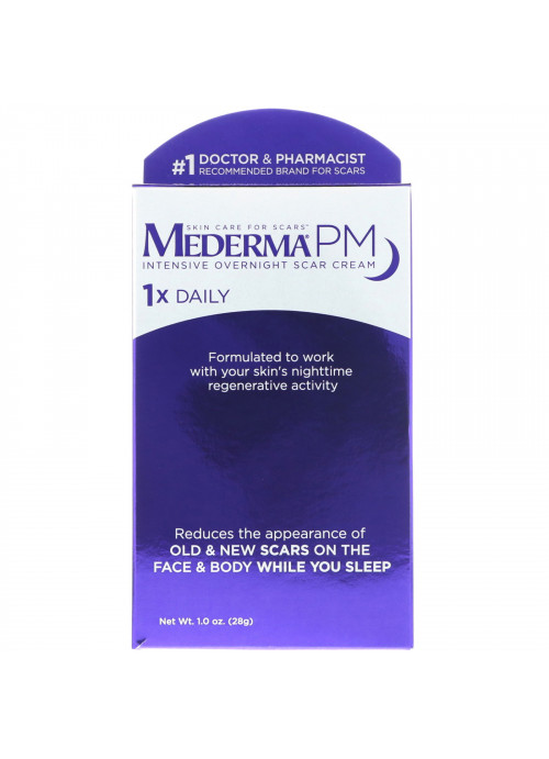 Mederma, PM, Intensive Overnight Scar Cream, 1.0 oz (28 g)