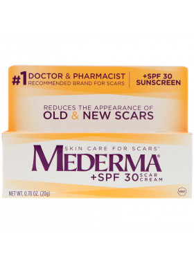 Mederma, Scar Cream, +SPF 30, 0.70 oz (20 g)
