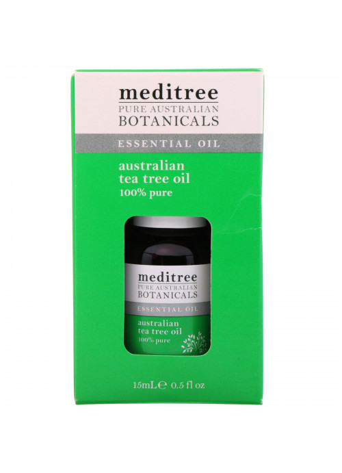 Meditree, Pure Australian Botanicals, 100% Pure Australian Tea Tree Oil, 0.5 fl oz (15 ml)