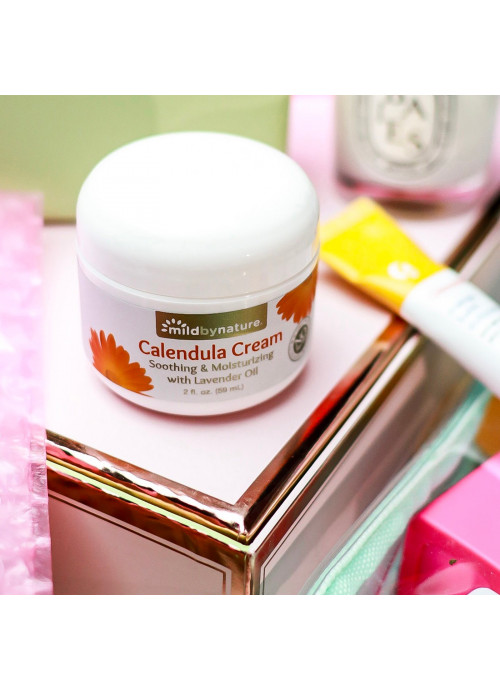 Mild By Nature, Calendula Cream, 2 fl oz (59 ml)