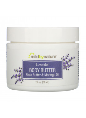 Mild By Nature, Lavender Body Butter, 2 fl oz (59 ml)