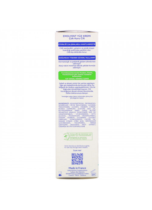 Mustela, Baby, Stelatopia Emollient Face Cream, 1.35 fl oz (40 ml)