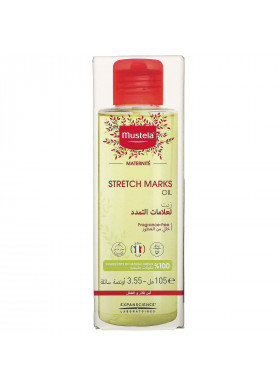 Mustela, Stretch Marks Oil, Fragrance Free, 3.55 fl oz (105 ml)