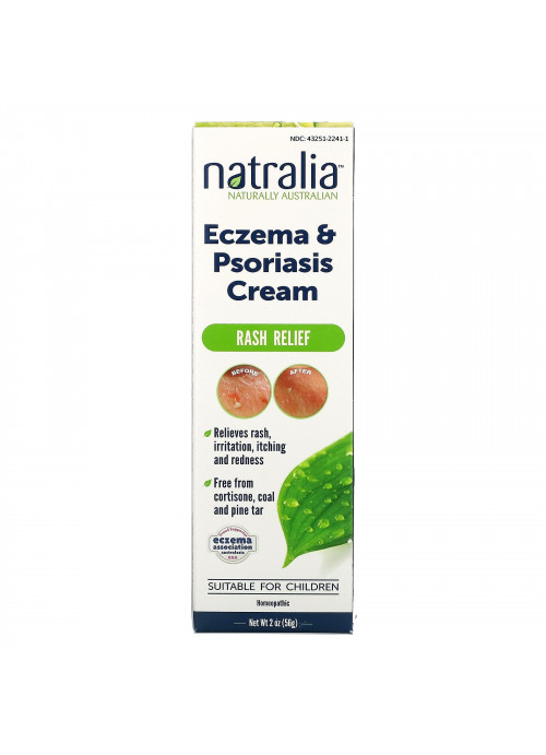 Natralia, Eczema & Psoriasis Cream, 2 oz (56 g)