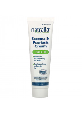 Natralia, Eczema & Psoriasis Cream, 2 oz (56 g)