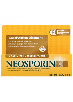 Neosporin, Multi-Action, Pain - Itch- Scar Ointment, 1.0 oz (28.3 g)