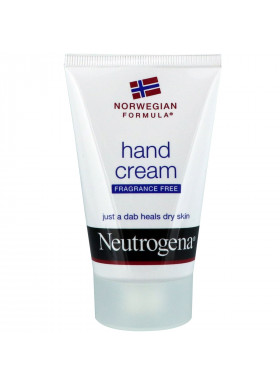 Neutrogena, Hand Cream, Fragrance Free, 2 oz (56 g)