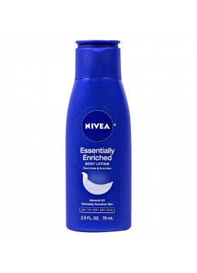 Nivea, Body Lotion, Essentially Enriched, Almond Oil, 2.5 fl oz (75 ml)