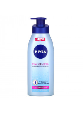 Nivea, Breathable Nourishing Body Lotion, Tropical Breeze,  13.5 fl oz (400 ml)