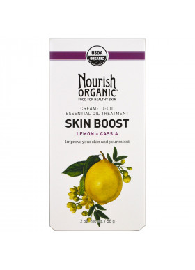 Nourish Organic, Skin Boost, Lemon + Cassia, 2 oz (56 g)