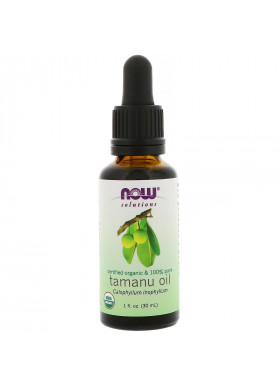 Now Foods, Certified Organic & 100% Pure, Tamanu Oil, 1 fl oz (30 ml)