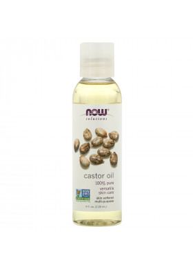 Now Foods, Solutions, Castor Oil, 4 fl oz (118 ml)