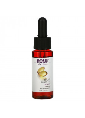 Now Foods, Solutions, E-Oil, 23,000 IU, 1 fl oz  (30 ml)