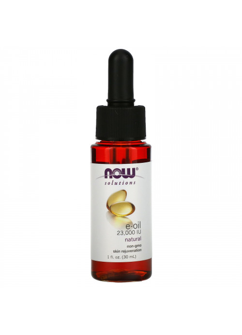 Now Foods, Solutions, E-Oil, 23,000 IU, 1 fl oz  (30 ml)