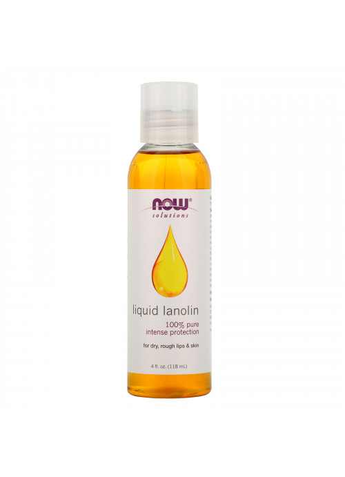 Now Foods, Solutions, Liquid Lanolin, 4 fl oz (118 ml)