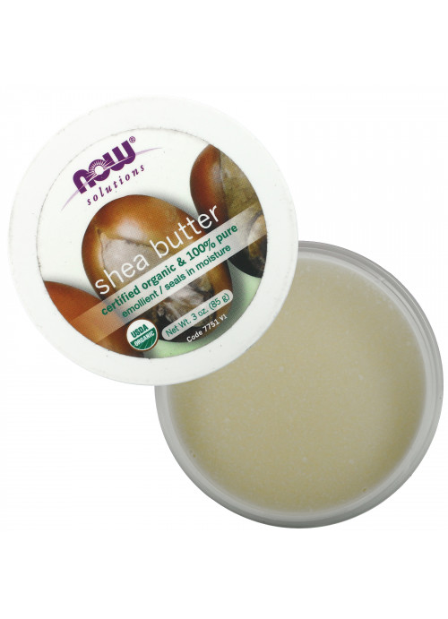 Now Foods, Solutions, Organic Shea Butter, 3 oz (85 g)