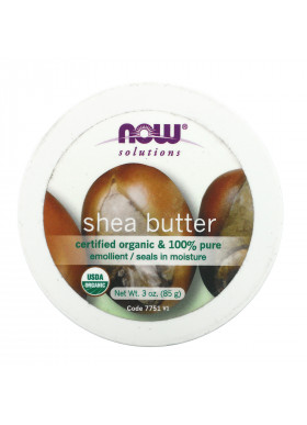 Now Foods, Solutions, Organic Shea Butter, 3 oz (85 g)