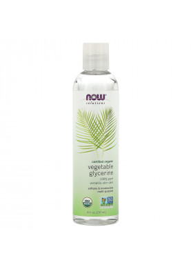 Now Foods, Solutions, Organic Vegetable Glycerine, 8 fl oz (237 ml)