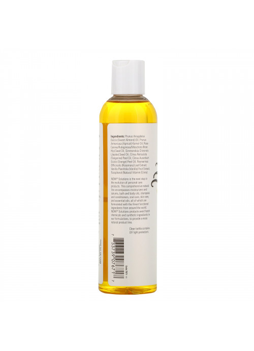 Now Foods, Solutions, Refreshing Vanilla Citrus Massage Oil, 8 fl oz (237 ml)