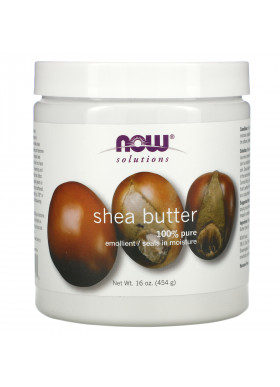 Now Foods, Solutions, Shea Butter, 16 fl oz (454 g)