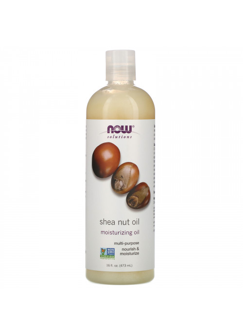 Now Foods, Solutions, Shea Nut Oil, Pure Moisturizing Oil, 16 fl oz (473 ml)