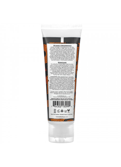 Nubian Heritage, Hand Cream, African Black Soap, 4 fl oz (118 ml)